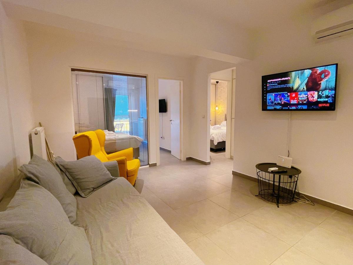 Wsd Hera Luxury Stylish 2Bd Apt With City View Balcony Near Merto เอเธนส์ ภายนอก รูปภาพ